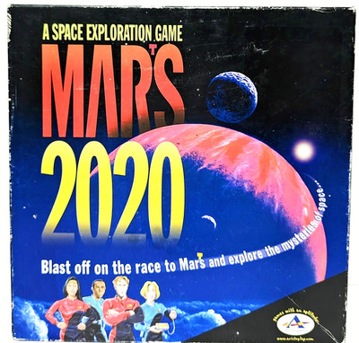 Mars 2020 - A Space Exploration Board Game - Aristoplay Games - Vintage 1998