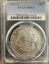 1904 O PCGS MS63 Morgan