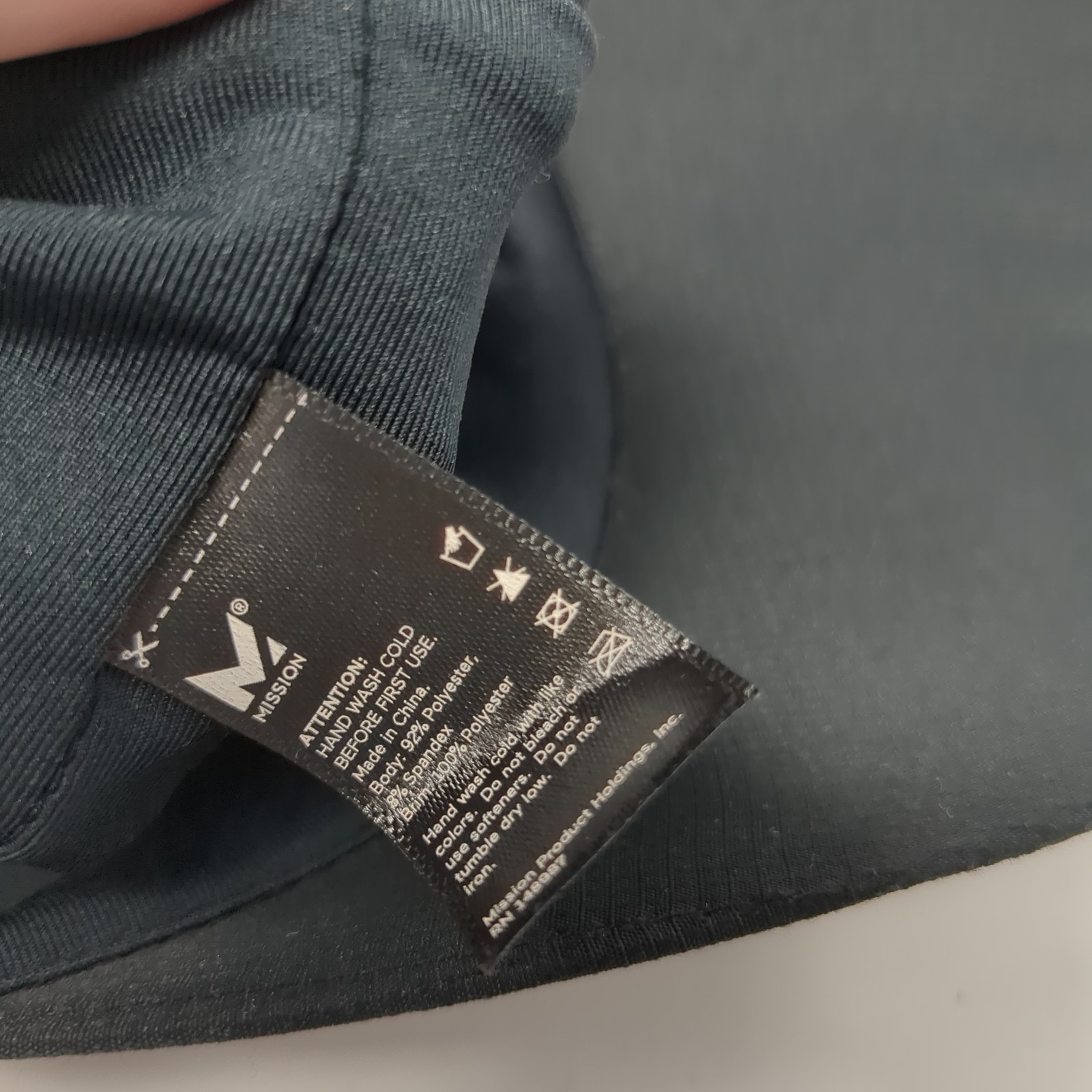 Mission Cooling Active Sun Visor Cap Stretchy Sun… - image 9