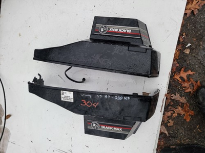 #ad Black Max Lower Cowling Hood Cover Port and Starboard $75.00