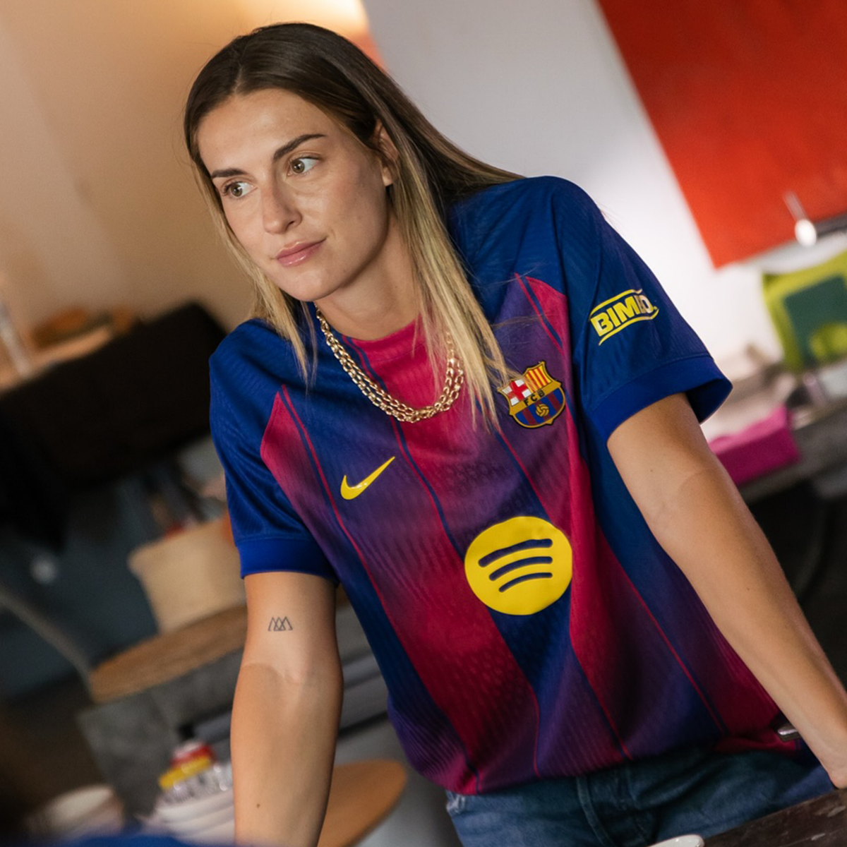 2025-2026 Barcelona Alexia Putellas #11 Home Version Jersey