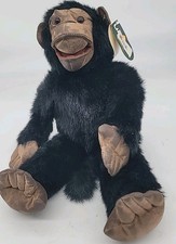 Vintage Chimpanzee by Unipak 13" Soft Plush Animals NWT