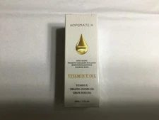 NEW Sealed Hopemate H ~ Vitamin E Oil, Anti-Aging, 1 FL. OZ.