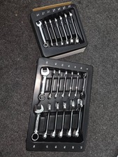 Matco Tools Set di chiavi SAE Stubby 7 pezzi e set metrico Stubby 13 pezzi. 2 SET