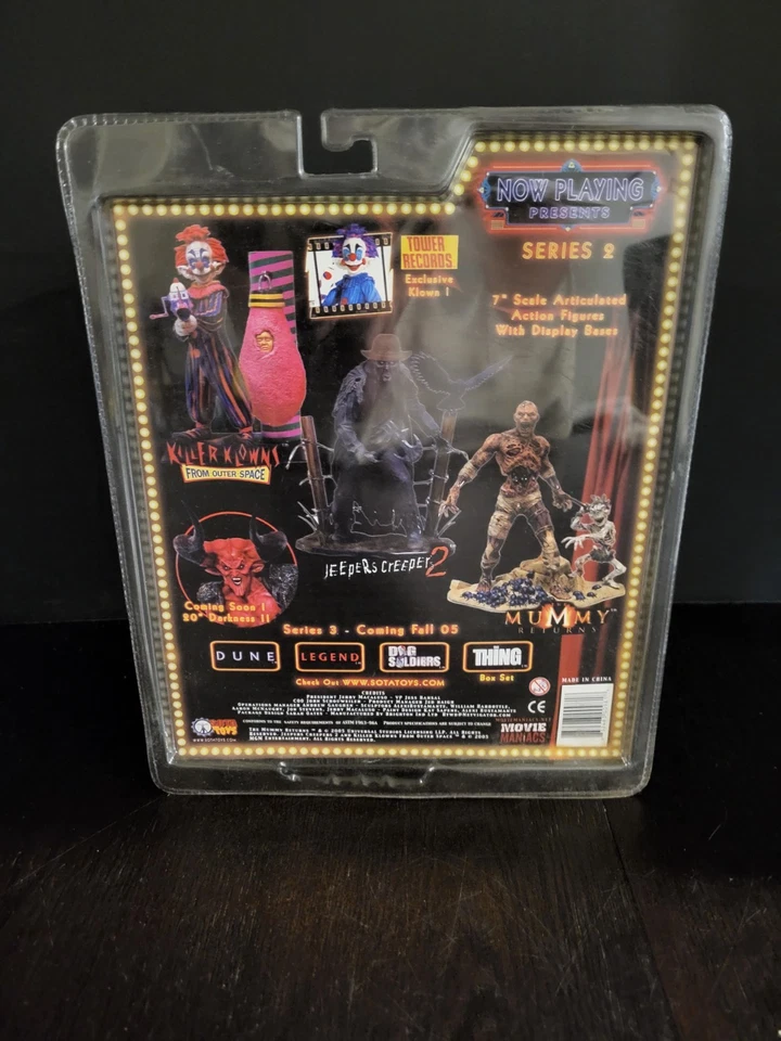 Variante AZUL Payaso SOTA TOYS Payasos Asesinos Del Espacio Exterior Sin usar, en caja NUEVO Foto 4 de 4