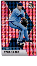 Hyun-Jin Ryu Base Panini Mosaic - Pink Camo 178 NM