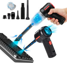AIR DUSTER - COMPUTER VACUUM CLEANER- FOR KEYBOARD CLEANING -CORDLESS CANNED AIR