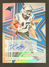 2025 Panini Rookies & Stars Auto Xavier Legette #93 Carolina Panthers