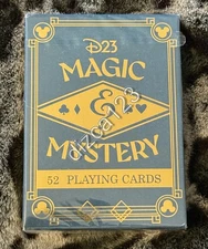Disney D23 2024 Magical Mystery Magic and Mystery 52 Playing Cards Deck