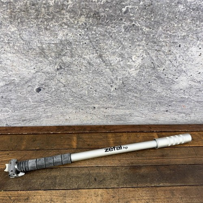 #ad Vintage Zefal Hp Frame Fit Bike Pump 19 In Silver High Pressure 195g MTB Road $39.99