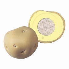 Realistic Cut Potatoes / Pretend Play Food Toy with Crunchy Sounds