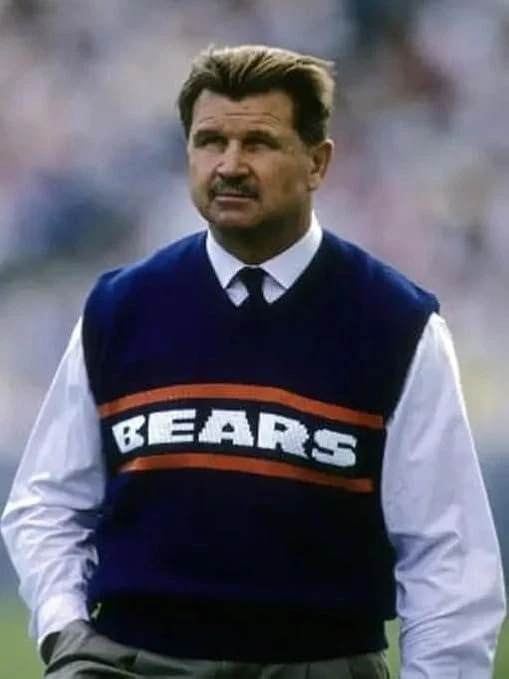Mike Ditka Chicago Wool Vest Bears Sweater – Classic Sleeveless Pullover
Opens in a new window or ta