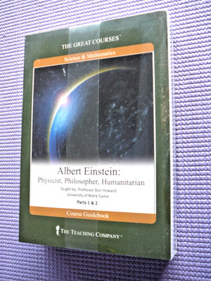 Teaching Co Great Courses  DVDs :      ALBERT  EINSTEIN            new  & sealed