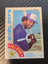 1984 Topps - All-Star Lloyd Moseby #403 Toronto Blue Jays 