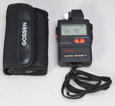 GOSSEN LUNA-STAR F DIGITAL LIGHT METER INCIDENT-REFLECTED-FLASH TESTED WORKS