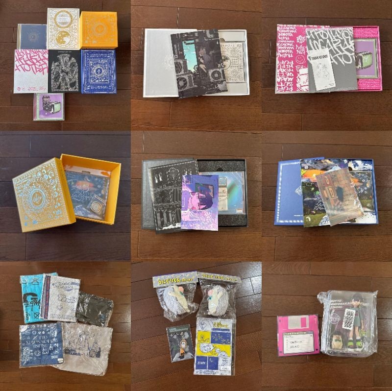 ZUTOMAYO Limited edition CDs/Albums/Merchandise bundle sale from