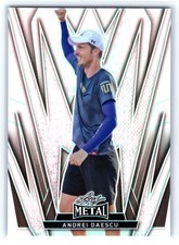 2024 Leaf Metal Pickleball Silver #/50 Andrei Daescu
