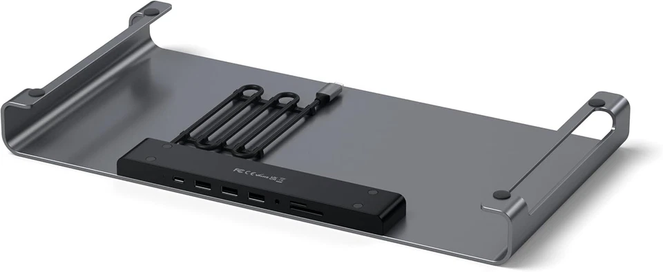 Satechi USB C Hub Monitor Stand for Desk with USB-C Data Port, 3 3.0...  - Image 2 of 4