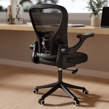 Mid Back Computer Office Chair Swivel Mesh Home Office Desk Chair Task Chair 300