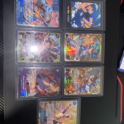 Sabo OP07-118 SEC 500 Years in the Future English NM One Piece TCG. 7 cards