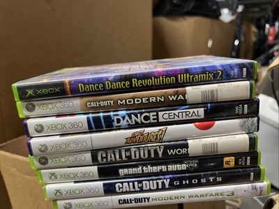 Lot Of 8 Xbox 360 Xbox Games Call Our Duty And More