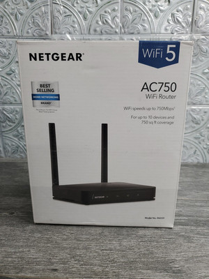 NETGEAR R6020 AC750 Smart WiFi Router Dual Band NAT Firewall