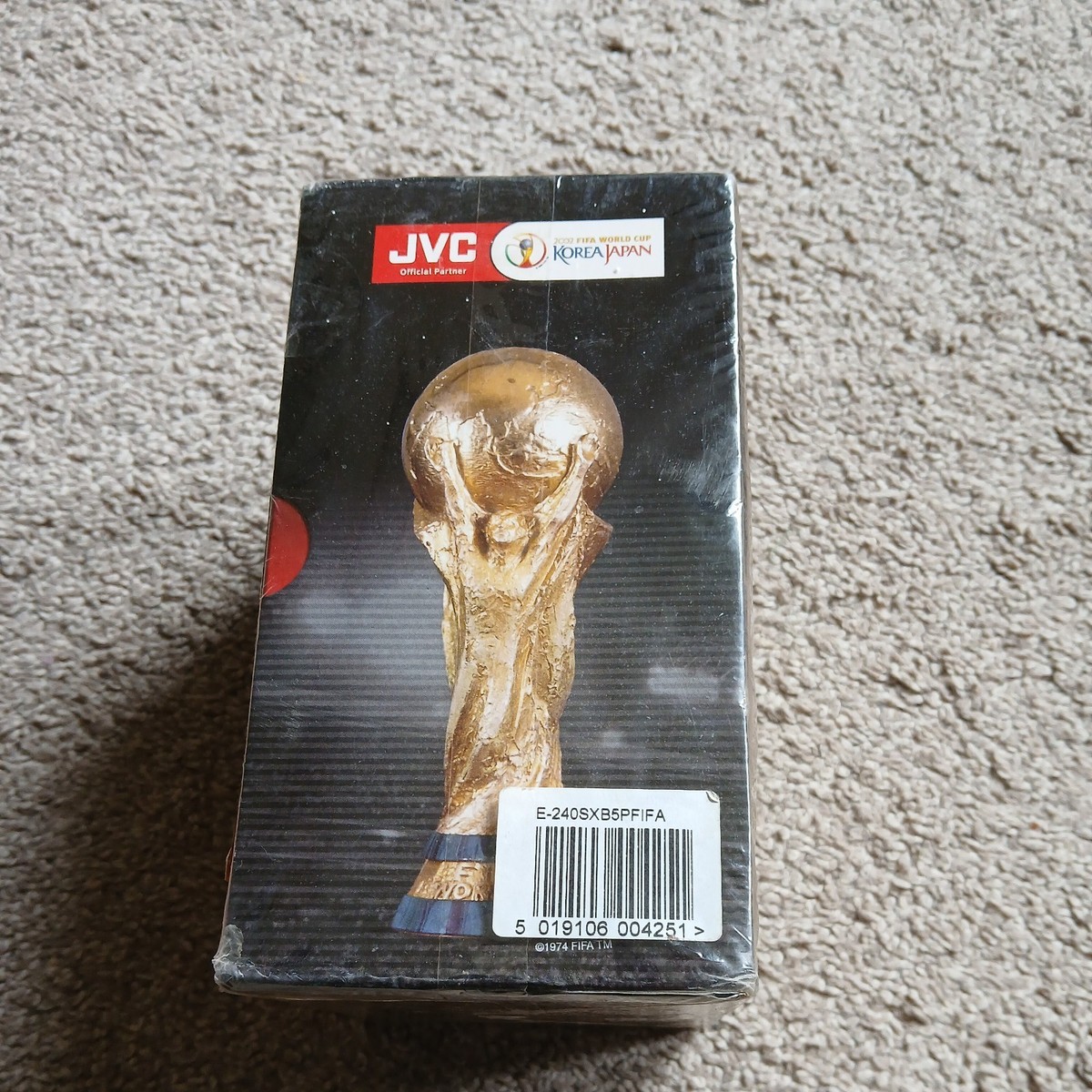 2002 Korea Japan World Cup COLLECTORS EDITION JVC E 180 VHS Tapes 