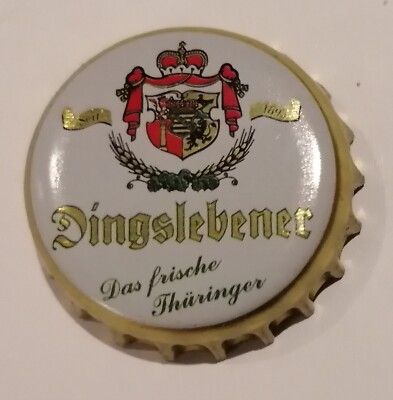 Kronkorken Dingslebener das frische thüringer Top Bierkappe Crown Cap Capsule 