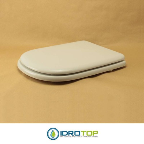 Copriwater Ideal Standard CALLA BIANCO I.S. Cerniera Cromo-Sedile-Asse Wc - Foto 3 di 8