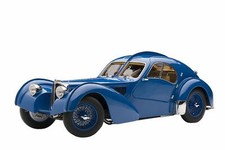AUTOart Bugatti type 57SC Atlantic Blue Model Car 1/43 JAPAN NEW 50947