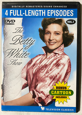 THE BETTY WHITE SHOW The Golden Girls DVD 4 Full Episodes Classic