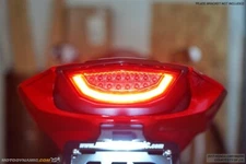 SEQUENTIAL Integrated Signal LED Tail Light SMOKE Fits Honda CBR1000RR 2017-2025