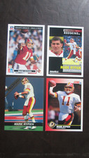 Four Mark Rypien Washington Redskins Football Cards - See Below