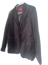 Childrens place black velvet blazer boys sz 14