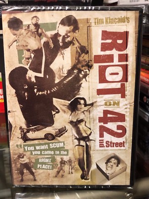 Riot on 42nd Street (DVD) Tim Kincaid, Jeff Fahey, John Patrick