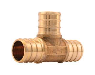 SharkBite 3/4 in.   PEX  T X 3/4 in.   D PEX  Brass Tee