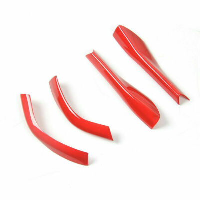 Side Door Rearview Mirror Pedestal Base Cover Trim For Ford Mustang 2015-20 Red Side Door Rearview Mirror Pedestal Base Cover Trim For Ford Mustang 2015-20 Red