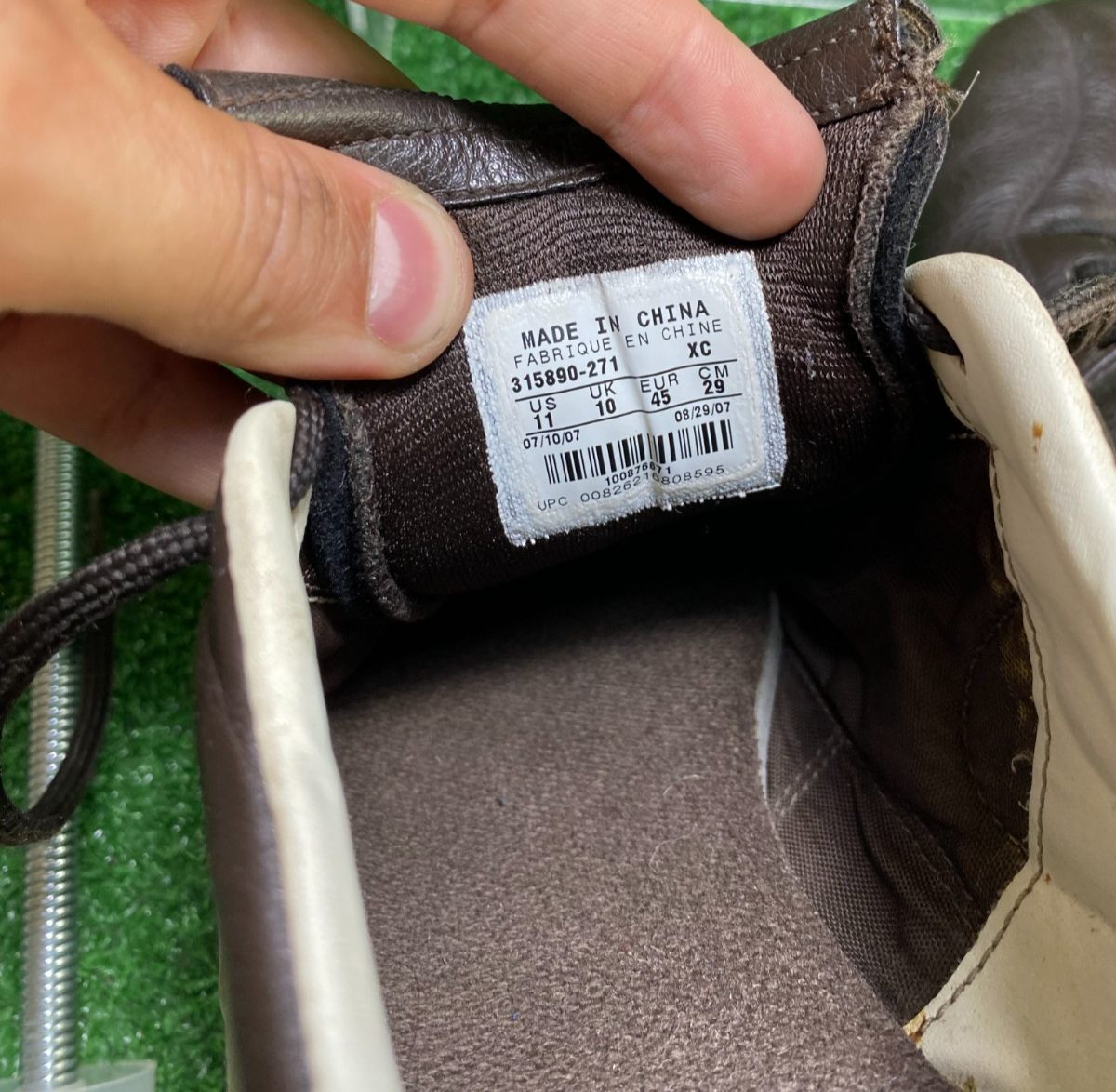 Nike Tiempo GURI SG PRO Legend brown gold R10 Ronaldinho