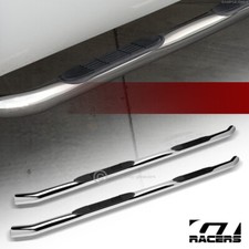 For 2007-2018 Silveradosierra Crew Cab 3 Side Step Nerf Bars Boards Hd Chrome For 2007-2018 Silveradosierra Crew Cab 3 Side Step Nerf Bars Boards Hd Chrome