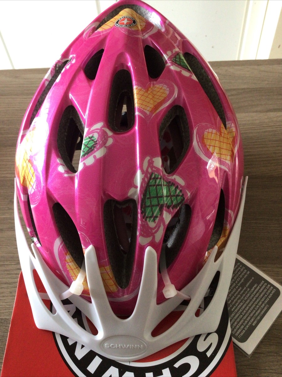 Schwinn Thrasher Child Lightweight Helmet Dial Fit Adjustment Pink 47-53cm