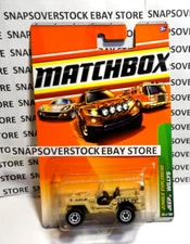 2010 MATCHBOX TAN JEEP WILLYS, MBX #96, NEW 1ST RELEASE CASTING, NICE & VHTF
