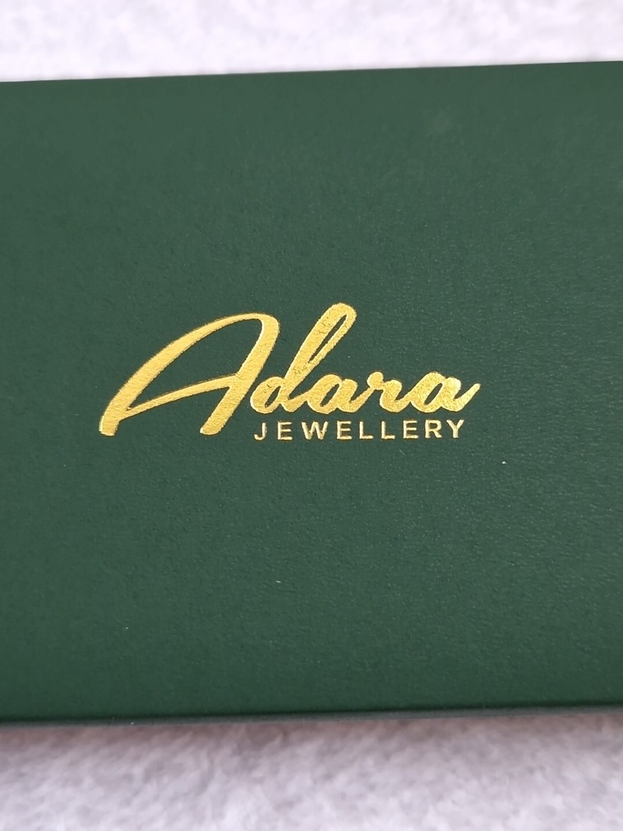 Elegant Adara 9ct Gold Bracelet With Created Sapphire UK