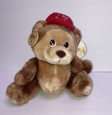 Vintage Russ Berrie Luv Pets Teddy Bear Plush Original Tags Stuffed Animal