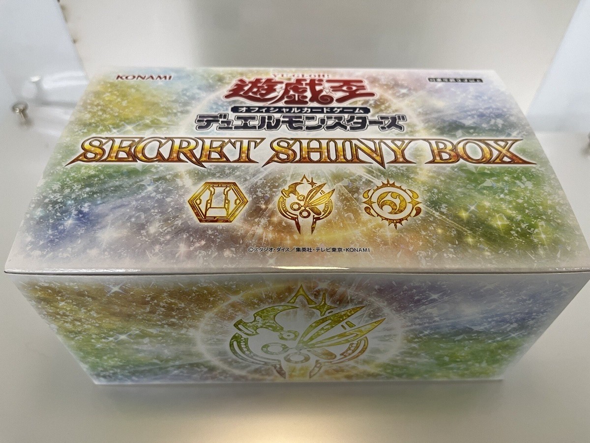 KONAMI - シークレットシャイニー ５ボックス コナミ 遊戯王 カードゲーム デュエルモンスターズ シークレット