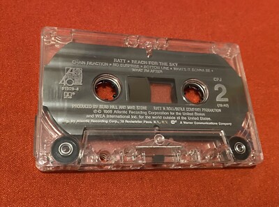 Ratt MC Kassette Tape Reach For The Sky 1988 Atlantic Records