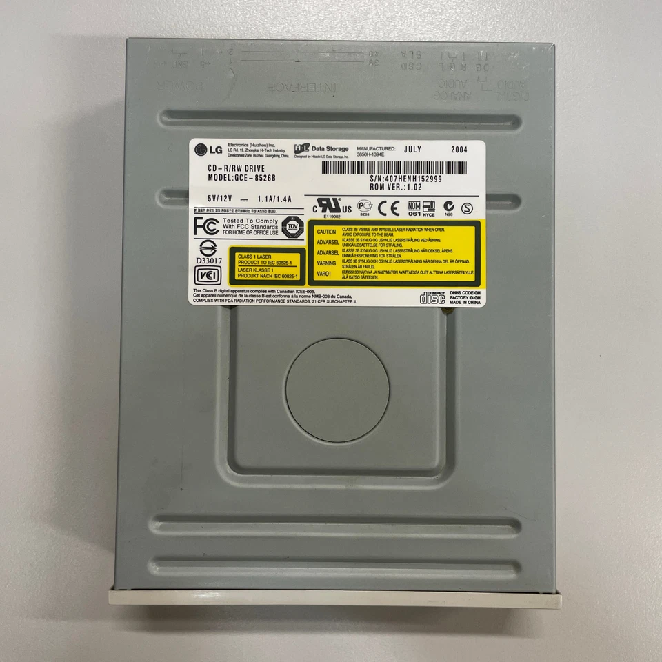 Genuine Hitachi LG GCE-8526B CD-R/RW RewritabIe IDE Optical Drive 52x 32x 52x - Image 3 of 4