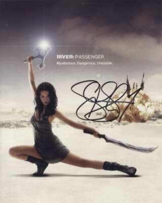 SUMMER GLAU als River Tam - Serenity / Firefly ORIGINAL SIGNED AUTOGRAMM