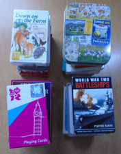 Playing Cards - Various novelty & collectable designs. Each sold separately.