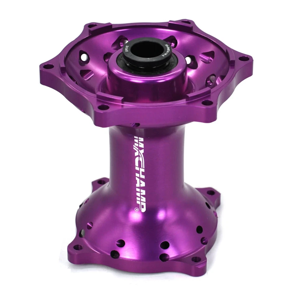Buje de rueda trasera púrpura MXCHAMP para Kawasaki KXF250F 450F KX500 KX450 KX250 04-25 Foto 2 de 4