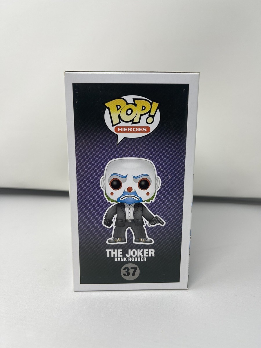 The Joker Bank Robber 37 Dark Knight Funko Pop W/ Case